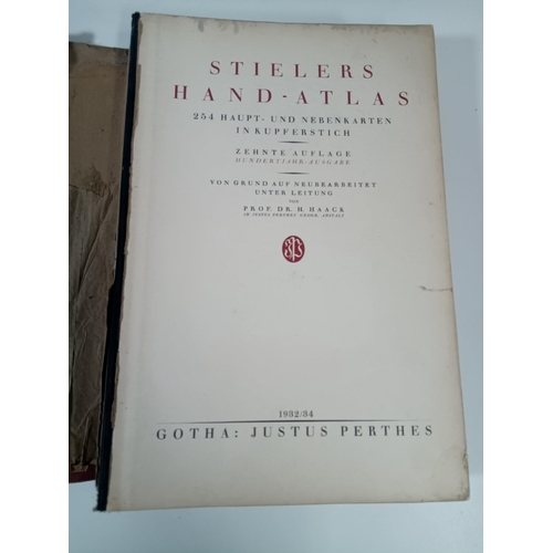 993 - Stielers Hand Atlas - 1932 - 1934 and Diercke Schulatlas