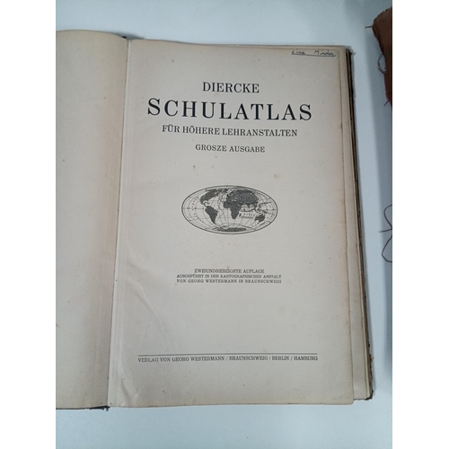 993 - Stielers Hand Atlas - 1932 - 1934 and Diercke Schulatlas