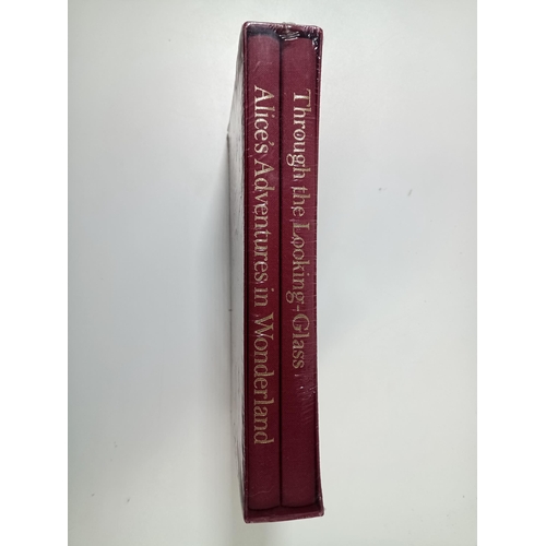 1002 - Folio Society - Through the Looking Glass and Alices Adventures in Wonderland - Sealed