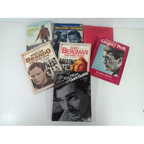 987 - A Collection of Film Star Specialist Books inc. Clark Gable, William Holden, Gregory Peck, Richard W... 