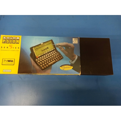 312 - Acorn pocket book with PSION Box