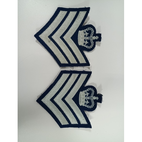 569 - Royal Canadian Airforce Flight Sergeants Stripes and Lieutenant Commander Epaulettes