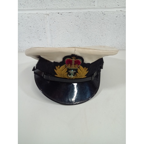 591 - A Gieves of London Royal Navy Captains Cap