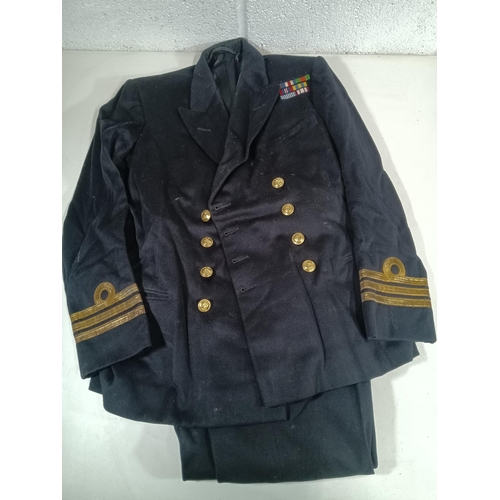 579 - A WWII Royal Navy Commanders Dress Uniform