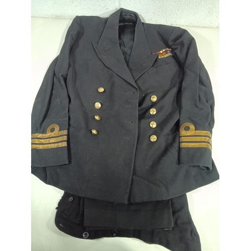 585 - A WWII Royal Navy Commanders Dress Uniform