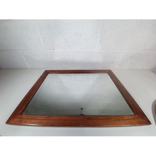 373b - A Wood Framed Mirror