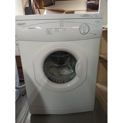 190 - Hot Point Aquarius Tumble Dryers Model TDL30 with Duct