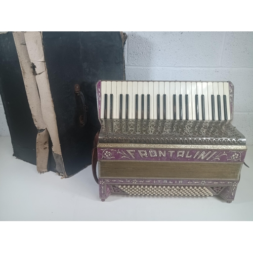 367 - A Model 293 Italian Frontalini Accordion - 120 Base and 3 Choirs - In Good Contrition ( Case Require... 