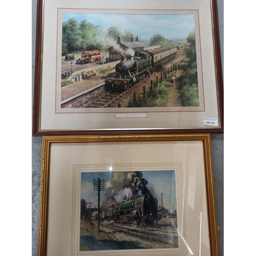 707 - 4 x Steam Railway Prints