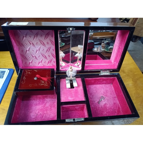 765 - Jewellery Box with Key