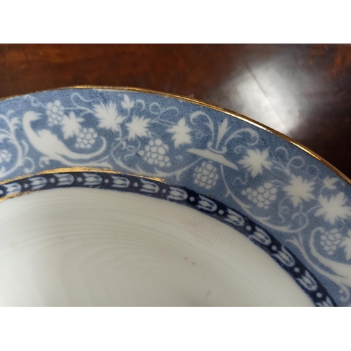 793 - Crown Staffordshire, Adams style border part dinner set dating from 1910 consisting of 2 x Large Bow... 