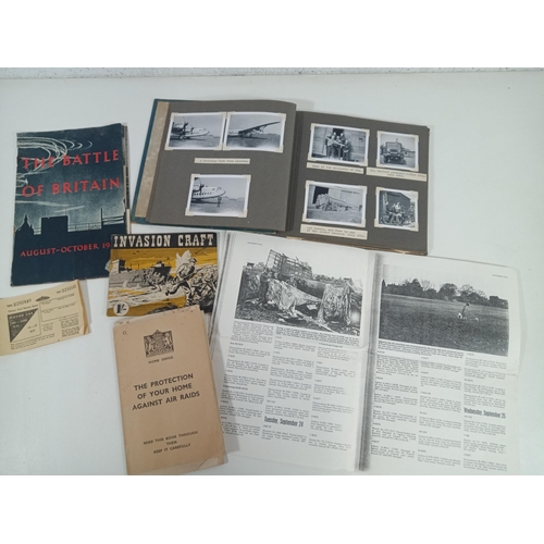 959 - Wartime Ephemera plus Phot Album of Later National Service