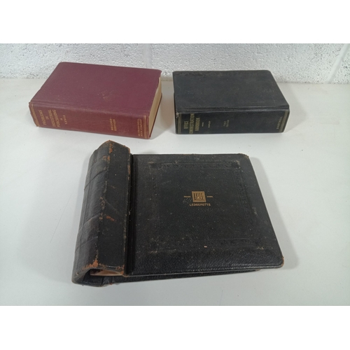 983 - An Antique Leather Bound Ledger and Books on Office Administration and Purchasing