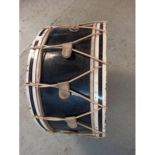 356 - A Large Vintage Bandsman Drum 78cm Diameter