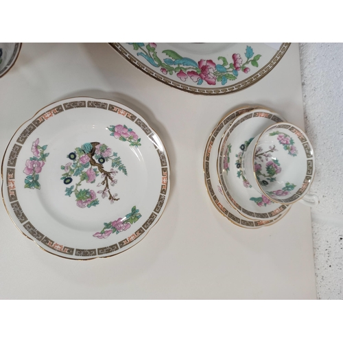 907 - A Mixed lot of vintage china including Spencer Stevenson, Copeland Spode, Indian Tree etc