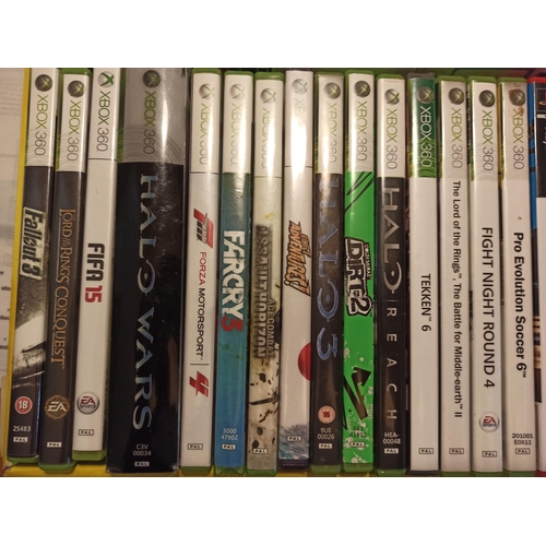 1035 - A Mixed Box of Computer Games for Nintendo Wii, Nintendo DS, XBOX 360, Xbox One, Plystation 2,3 and ... 