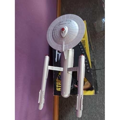 1014 - A Star Trek USS Enterprise Telephone - Boxed in Original Packaging