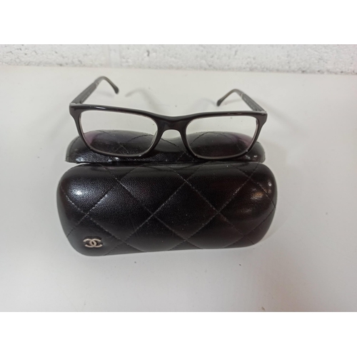 648 - Chanel Glasses and case