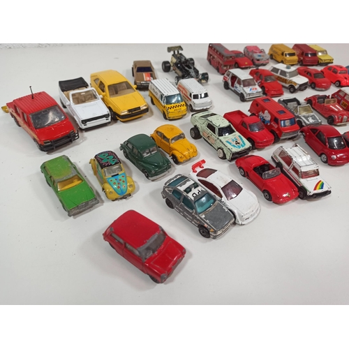 1001 - A Collection of Die cast Model Cars including Matchbox and Corgi