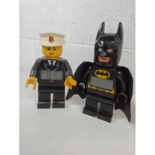 1003 - 4 x Lego Figure Clocks