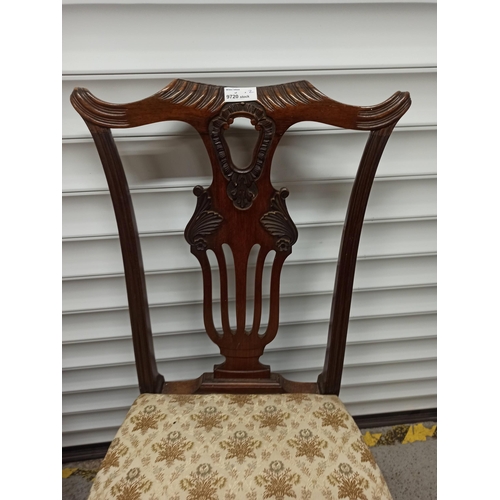 621 - A Pair of Rosewood Chairs