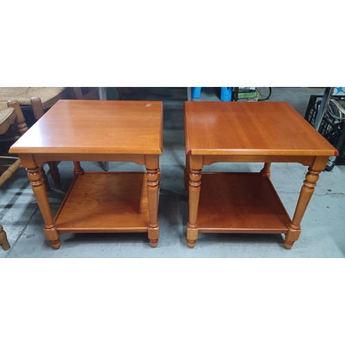 754 - A Pair of Lamp/Sofa Tables