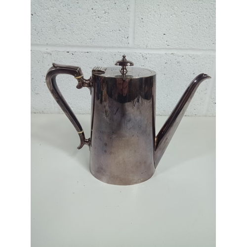 768 - A Silverplated Coffee Pot