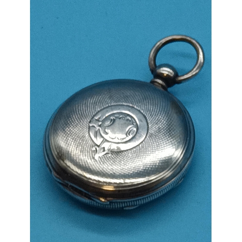 490 - Hallmarked Silver Pocket Watch