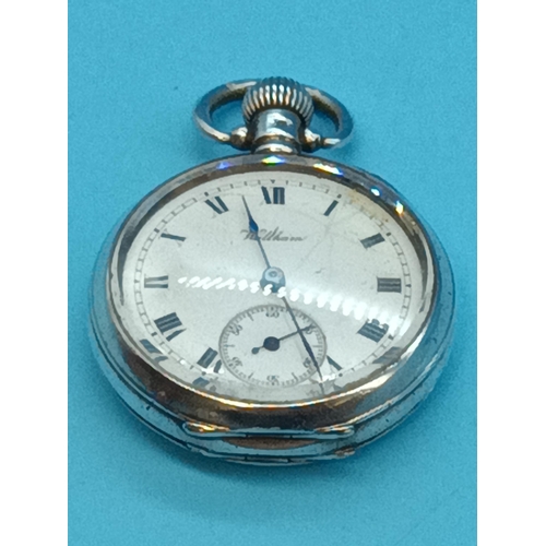 487 - Hallmarked Silver Pocket Watch