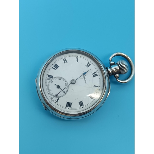 487 - Hallmarked Silver Pocket Watch