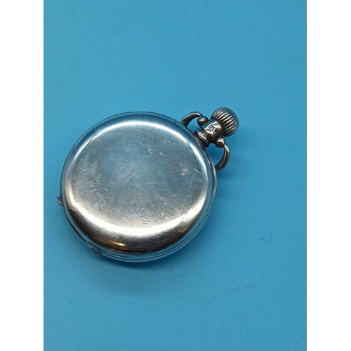 487 - Hallmarked Silver Pocket Watch