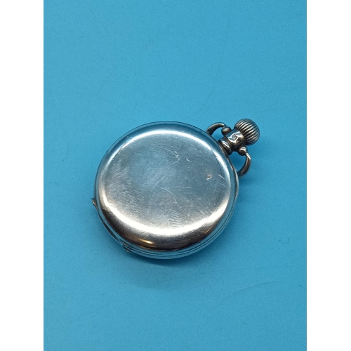 487 - Hallmarked Silver Pocket Watch