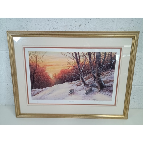 863 - A Limited Edition Jeremy Paul Signed Print 7/600 Winters Glow