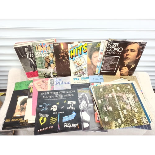 511 - 50 + Easy Listening LP's including Abba, Elton John, Andrew Lloyd Webber and More