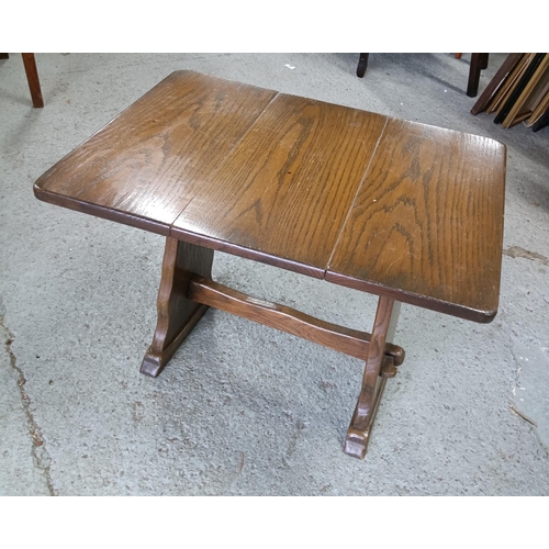 715 - A Swivel Topped Drop Leaf Occasional Table