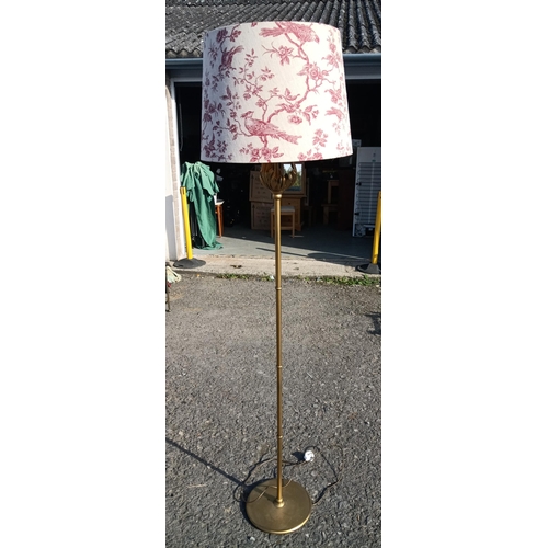 764 - A Gold Painted Standard Lamp