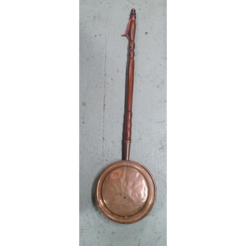 860 - A Copper Warming Pan