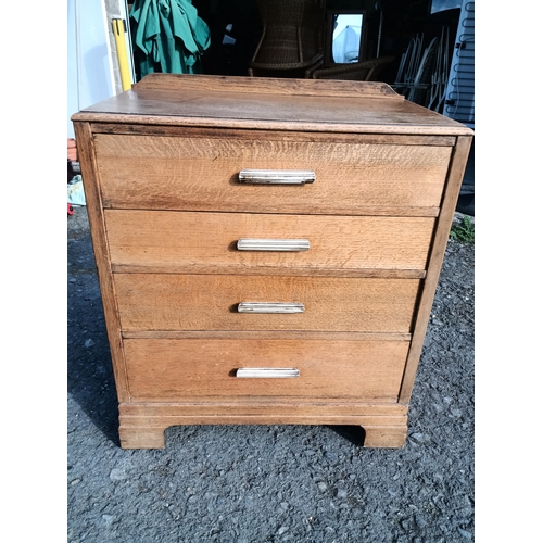 546 - Vintage 4 Drawer Chest