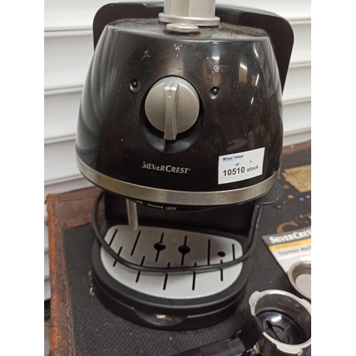 795 - Esspresso Coffee Maker Silvercrest SEM1100A2 with Instruction