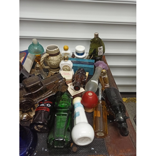 732 - Large Box of Mixed Avon Bottles