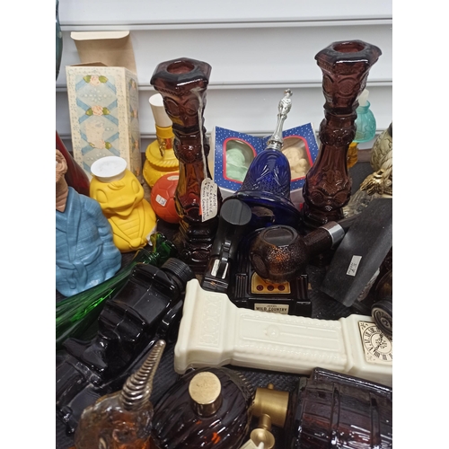 732 - Large Box of Mixed Avon Bottles