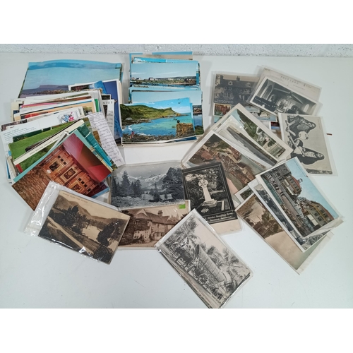 677 - A Collection of Antique and Vintage Postcards