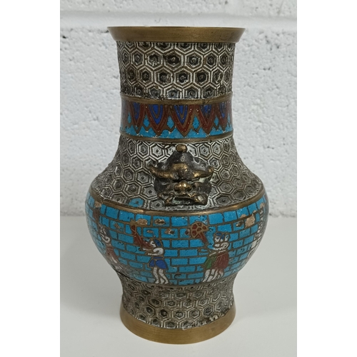 459 - A Japanese Cloisonné Vase