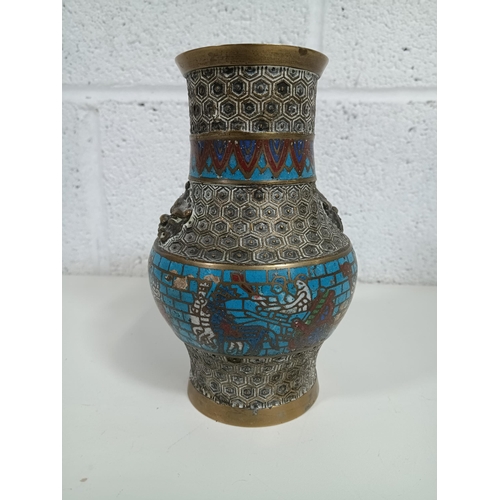 459 - A Japanese Cloisonné Vase