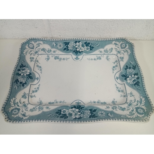 631 - A Large Burslamware - Argyle Meat Platter 43 x 32cm