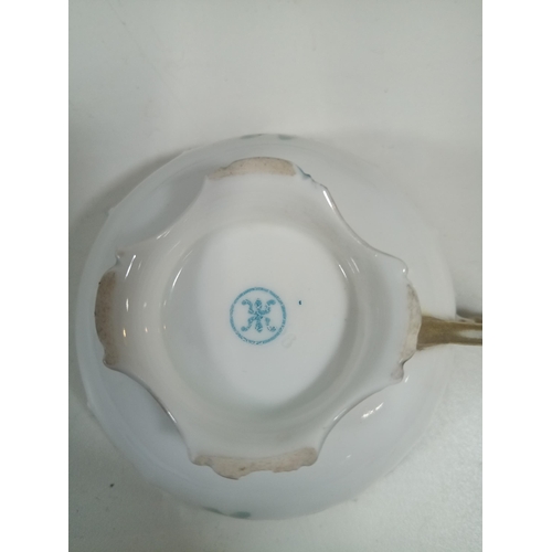 579 - A Part Hand Painted Vintage Noritake Tea Service