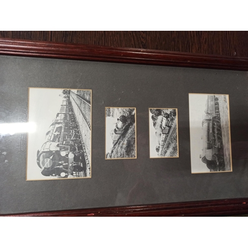 938 - Large Railway Print Framed and Vintage Framed Steam Engine Photos