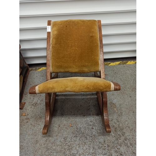 624 - Childs Oak Rocking Chair