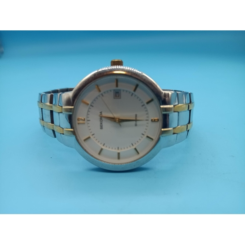 497 - A Sekonda Stainless Steel 50 Metre Water Resistant Watch with Date