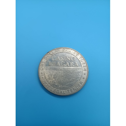 568 - A Vintage Casino Niagara $1 Dollar Gaming Token